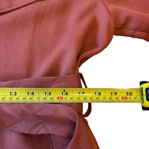 Aritzia Wilfred Pelat Trench Coat in Moroccan Spice! EUC - Picture 10 of 16